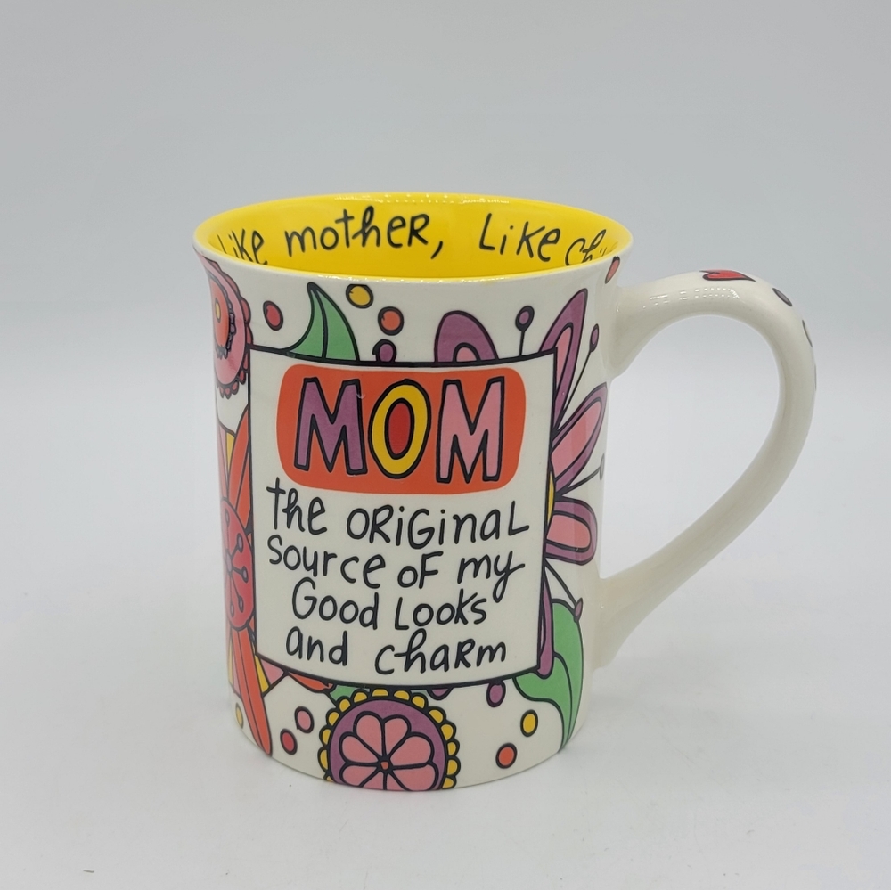 Our Name is Mud MOM Mug Lorrie Veasey Funny Floral Gift Like Mother Like Child - Picture 9 of 9